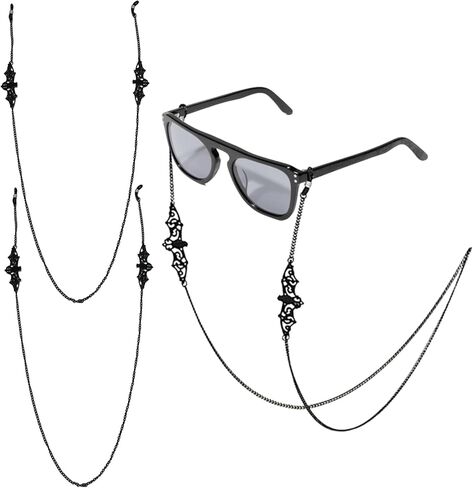 Glasses Chain, Glass Chains Lanyard, Chain Holder Strap Cord Reading Glasses Retainer in Kuwait