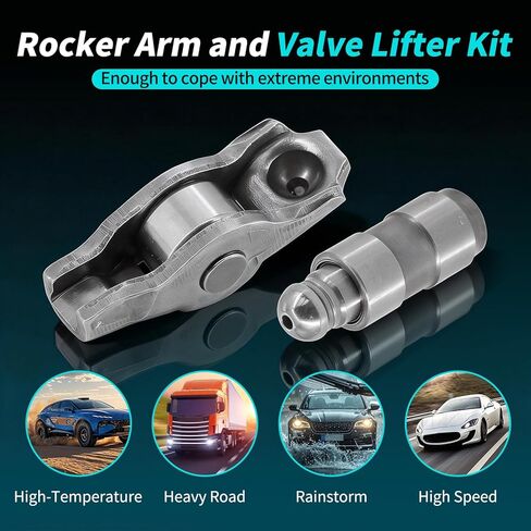 Dokili 12 Pcs 5184296AH Rocker Arm and Lifter Kit w/Cam Phaser Locking Tool Fit for Chrysler 200 300 3.6l 2011-2019 Jeep Cherokee Grand Wrangler Dodge Durango Charger Grand Caravan Ram Promaster in Saudi Arabia