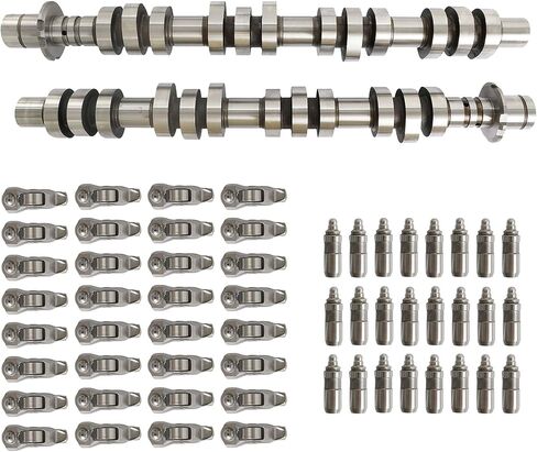 Camshaft Rocker Arms Lifters Timing Chain Kit w/Cam Phaser Solenoid Left and Right Cam Fit For Ford F150 F350 Mu stang Expedition Explorer Lincoln Mark Na vigator 3V 5.4L 2004-2012 in Saudi Arabia
