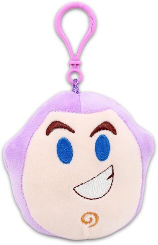 Disney Toy Story Plush Keychain Set - Bag Clips Bundle with Buzz Lightyear and Woody Keychain Plushies Plus Stickers, More | Toy Story Plush Keychains for Backpack in Saudi Arabia