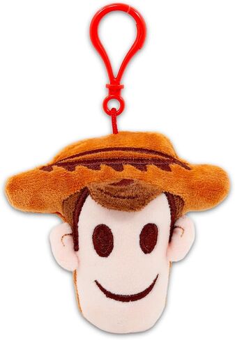 Disney Toy Story Plush Keychain Set - Bag Clips Bundle with Buzz Lightyear and Woody Keychain Plushies Plus Stickers, More | Toy Story Plush Keychains for Backpack in Saudi Arabia