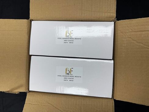 2oz Adhesive Wheel Balance Weights, 18 bars/72pcs Total per Box. Peel & Stick! in Kuwait