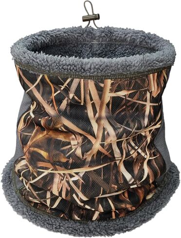 LOOGU Fleece Neck Gaiter,Windproof Warm Durable Non-Binding Cold Weather Outdoor High Pile Fleece Hunting Neck Scarf in Saudi Arabia