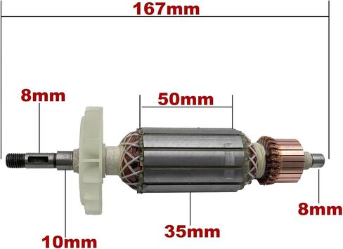 استبدال مرساة المحرك الدوار AC220V-240V لطاحونة الزوايا 850 in Kuwait