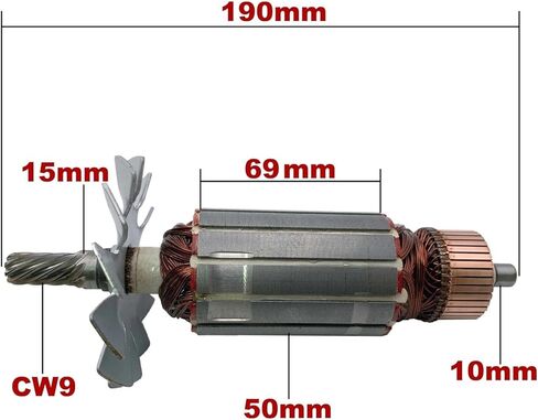 استبدال مرساة المحرك الدوار AC220V-240V للمنشار الدائري 5402 in Kuwait