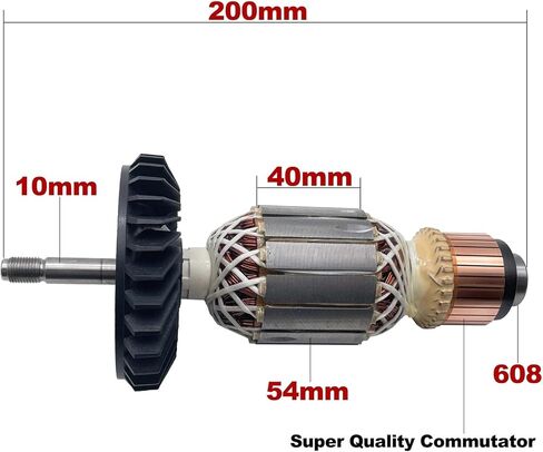 استبدال مرساة المحرك الدوار AC220V-240V لطاحونة الزوايا GWS22-180 GWS22-230 in Saudi Arabia