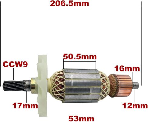 استبدال مرساة المحرك الدوار AC220V-240V لمطرقة الهدم H65SC in Kuwait