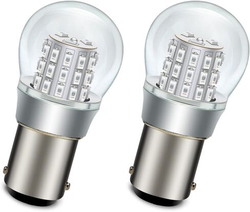 SOFOC P21W 1156 BA15S لمبة LED 6 فولت 12 فولت تيار مستمر أبيض لRV تخييم قبة ضوء السيارات عكس الضوء الخلفي مصباح الضباب DRL 3014 39SMD 1000Lm أكثر إشراقا 2 قطعة in Kuwait