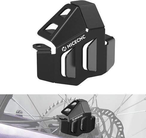 NICECNC Rear Brake Caliper Guard Protector Compatible with Surron Light bee S/X/ L1E, Compatible with Segway X260 X160, See Fitment,Black in Saudi Arabia