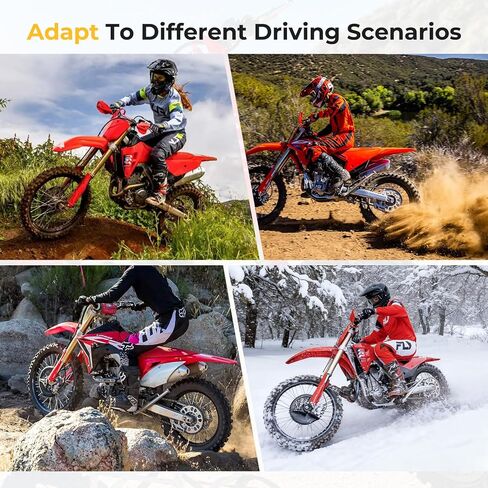 M MATI أسود خلفي قرص فرامل غطاء حماية لهوندا CR125R CR250R 2002-2007 CRF250R CRF250X CRF250RX 2004-2024 CRF450R CRF450X CRF450L CRF450RX CRF450RL CRF450RWE 2002-2024 43330-KZ4-J40ZA in Kuwait
