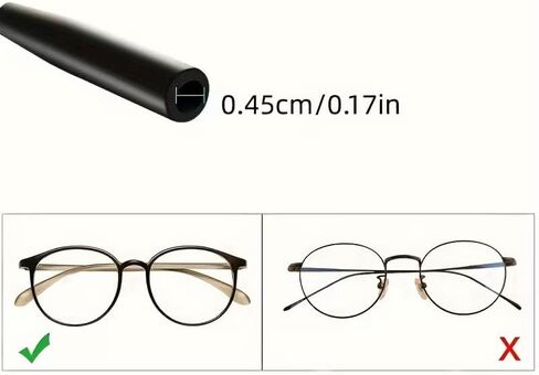 Classic Black Eyeglass Straps (3 Pack) - Adjustable Anti-Loss Eyewear Lanyard for Sports, Reading, Outdoor Activities | Secure Glasses Holder for Men, Women, Adults in Saudi Arabia