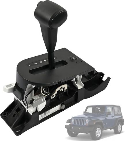 52060162AE مجموعة رافعة ناقل الحركة الأوتوماتيكية المتوافقة مع Jeep Wrangler JK 2007 2008 2009 2010 Shifter Auto Floor يستبدل 52060162AB 52060162AC 52060162AD in Saudi Arabia