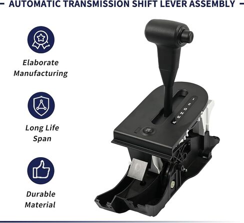 52060162AE مجموعة رافعة ناقل الحركة الأوتوماتيكية المتوافقة مع Jeep Wrangler JK 2007 2008 2009 2010 Shifter Auto Floor يستبدل 52060162AB 52060162AC 52060162AD in Saudi Arabia