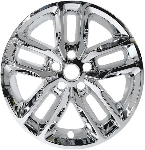أغطية عجلات من Coast to Coast مقاس 20 بوصة باللون الأسود أو الكروم لسيارة IMP484BLK/X تناسب دودج دورانجو [2021-2024] (أسود) in Saudi Arabia