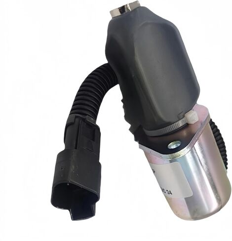 24V Shutoff Stop Solenoid 9073747 3991196 For Cummins Excavator New Aftermarket Parts in Saudi Arabia