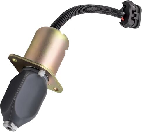 12VDC Fuel Shut Off Solenoid 129953-77803 SA4754-12 For Cummins Diesel Engine 6B 5.9L 8.3L For Ford Truck F700 F800 5.9L 8.3L New Aftermarket Parts in Saudi Arabia