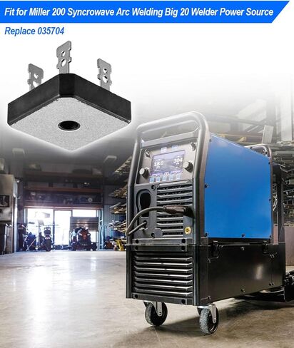 Replace 035704 Rectifier Integ Bridge 40 Amp 800V Fit for Miller 200 Syncrowave Arc Welding Big 20 Welder Power Source in Saudi Arabia