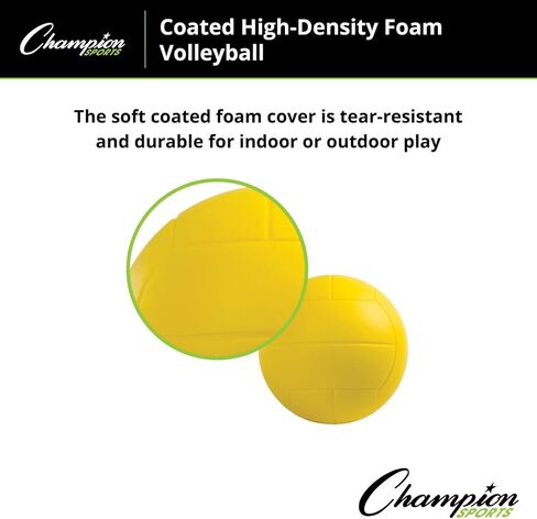 Champion Sports Coated High Density Foam Volleyball in Kuwait