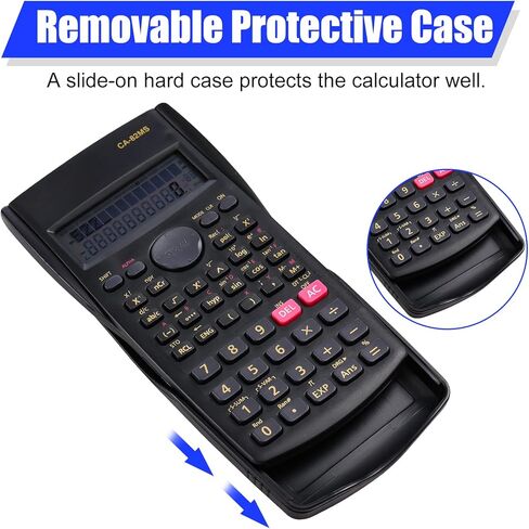 30 Packs Scientific Calculator Bulk, Individually Packaged Saillong 2 Line Engineering Math Calculators for High School, College Student and Teacher, and Business(Black) in Saudi Arabia