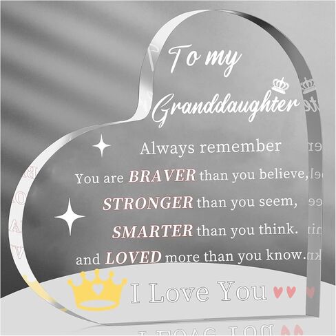 Aunt Gifts, Auntie Gift Ideas Heart Shaped Desk Sign Aunt Birthday Gifts From Niece Heart Acrylic Paperweight Birthday Gift 4×4 Inches in Saudi Arabia