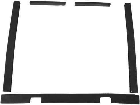 Radiator Support Seals 5pc Set for Chevy for Corvette 5.3 5358CC in GAS OHV Naturally 5.4 L 327Cu in V8 Aspirated 1968 in Saudi Arabia