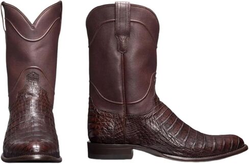 Mens Medieval Cowboy Boots Renaissance Round Toe Riding Mid-calf Boot for Halloween in Saudi Arabia