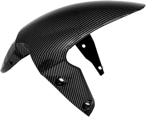 Front Tire Guard Hugger Hydro Dipped Carbon Fiber Pattern Finish 675 675R 2007-2017 in Saudi Arabia