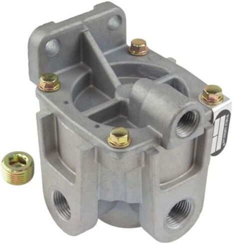 منتجات Mytee RG-2 صمام ترحيل فرامل الهواء عالي التحمل مع 4 منافذ - يستبدل KN-28500، Velvac 034056، Tectran 14458، Automann 170.KN28500، OE Aftermarket 3508613، PAI 36370، Navistar 459-790-C in Kuwait