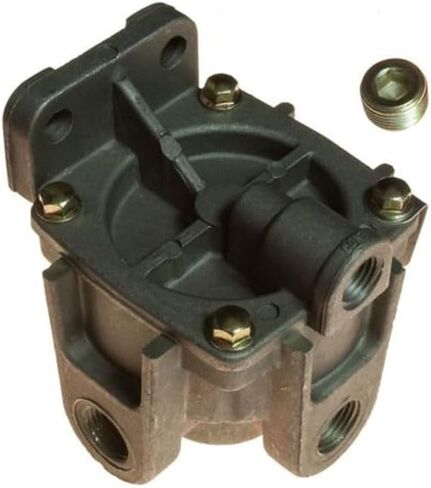 منتجات Mytee RG-2 صمام ترحيل فرامل الهواء عالي التحمل مع 4 منافذ - يستبدل KN-28500، Velvac 034056، Tectran 14458، Automann 170.KN28500، OE Aftermarket 3508613، PAI 36370، Navistar 459-790-C in Kuwait