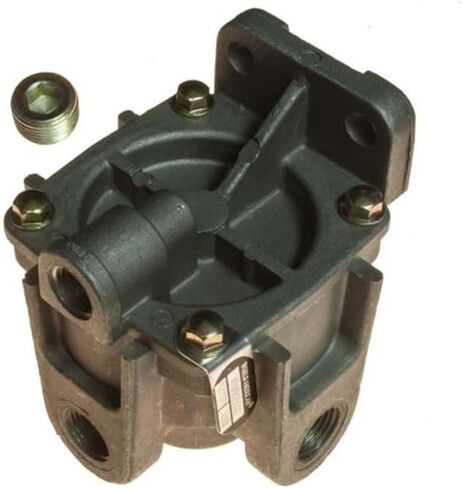 منتجات Mytee RG-2 صمام ترحيل فرامل الهواء عالي التحمل مع 4 منافذ - يستبدل KN-28500، Velvac 034056، Tectran 14458، Automann 170.KN28500، OE Aftermarket 3508613، PAI 36370، Navistar 459-790-C in Kuwait