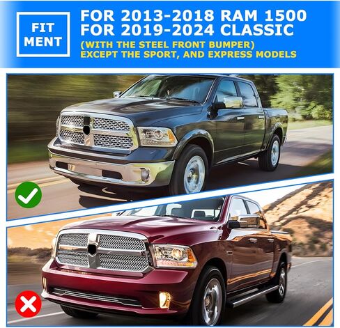 لوحة تركيب ونش WOLFSTORM لـ 2013-2018 RAM 1500 و2019-2024 دعامة تثبيت ونش كلاسيكية شديدة التحمل، فولاذ مطلي بالطاقة بسعة ونش 12,000 رطل in Kuwait