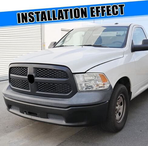 لوحة تركيب ونش WOLFSTORM لـ 2013-2018 RAM 1500 و2019-2024 دعامة تثبيت ونش كلاسيكية شديدة التحمل، فولاذ مطلي بالطاقة بسعة ونش 12,000 رطل in Kuwait