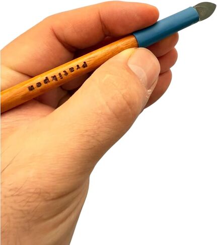 R-Pen Flexible Calligraphy Pen – Pressure Responsive Metal Nib, Wooden Body for Calligraphy, Experimental Lettering & Expressive Art in Saudi Arabia