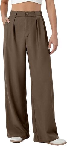 EVALESS Womens Dress Pants High Waisted Business Casual Work Office Trousers in Saudi Arabia
