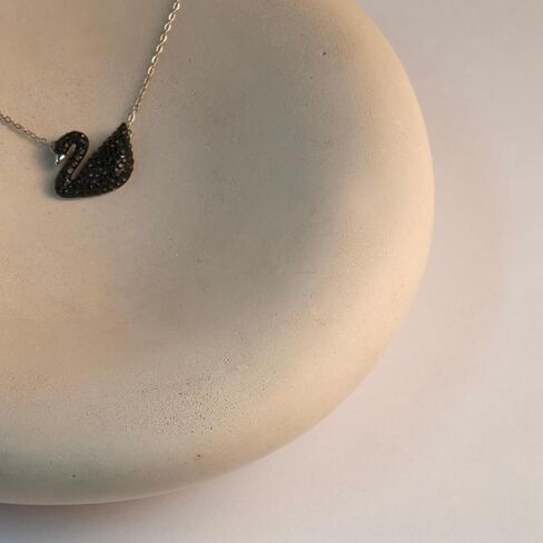 وعاء سحابي مقاس 6.3 بوصة، وعاء خرساني مزخرف لديكور المنزل، صينية مفاتيح لطاولة المدخل، صينية مجوهرات خرسانية، أوعية عضوية خرسانية غير متماثلة (بيج) in Kuwait