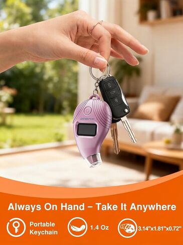 مقياس ضغط الإطارات الناطق الرقمي من SEAMOUNT مع صوت (0-99 رطل لكل بوصة مربعة)، شاشة LCD بإضاءة خلفية تصل إلى 150 رطل لكل بوصة مربعة، دقة ±1 رطل لكل بوصة مربعة، ضوء حلقة LED 8 لومن، مقياس هواء سلسلة المفاتيح للسيارات وسيارات الدفع الرباعي والدراجات النارية in Kuwait