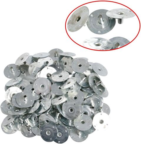 200 Pcs Waxed Making Metal Wick Sustainers Carry Holders Tabs Easy to Carry and Storage in Kuwait