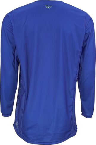 Fly Racing 2022 Adult Kinetic Fuel Jersey (Blue/White, Small) in Saudi Arabia