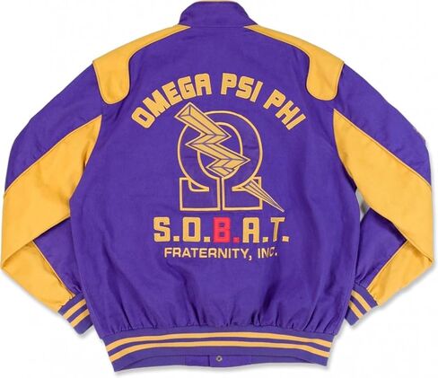 سترة Big Boy Omega Psi/Ψ Phi Divine 9 S11 للرجال من نسيج قطني طويل [أرجواني] - ID#40939-139-208-0-0 in Saudi Arabia