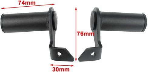 FSFY Plastic 1 Pair Spotlight Mounting Bracket Black Fog Light Fork bracket Fits for BMW G310 GS 2017 2018 GIVI LS5126 X S310 S320 in Saudi Arabia