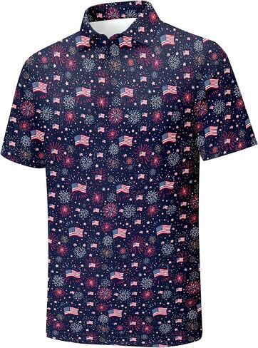 قمصان رجالي سريعة الجفاف، قمصان بولو للرجال، قمصان بولو جولف بأكمام قصيرة، قمصان جولف مضحكة للرجال in Kuwait