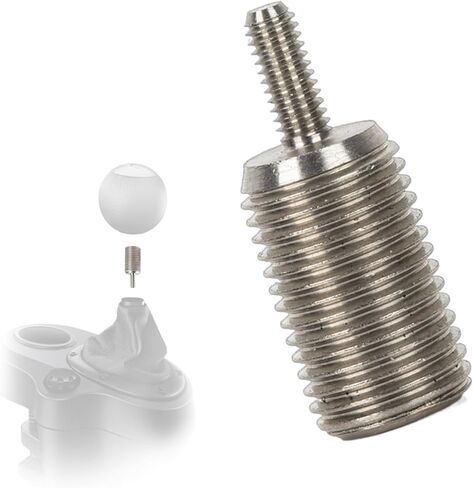 محول ناقل الحركة PSLER M12x1.25 - براغي محول عصا التحكم لرأس ناقل الحركة ورافعة ناقل الحركة، يناسب عجلة السباق G29 G923، محول خيط محول عالمي in Kuwait