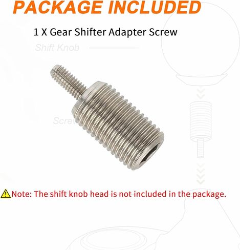 محول ناقل الحركة PSLER M12x1.25 - براغي محول عصا التحكم لرأس ناقل الحركة ورافعة ناقل الحركة، يناسب عجلة السباق G29 G923، محول خيط محول عالمي in Kuwait