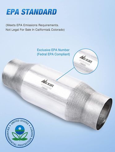 Nilight Catalytic Converter for Nissan Murano 3.5L 2003 2004 2005 2006 2007,Custom Fit Cat (EPA Standard) in Saudi Arabia