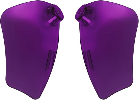 HDBUBALUS Motorcycle PC ST Headlight Fairing Air Deflector Side Wing Windshield Kit Fit for Harley Softail Low Rider ST 2022-up Purple in Saudi Arabia