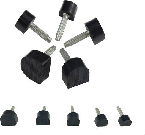 30 زوجًا من قبعات إصلاح الأحذية البديلة ذات الكعب العالي، طقم دبابيس بديلة للأحذية ذات الكعب العالي للسيدات مع كماشة إزالة خنجر (5 أحجام مختلفة من دبابيس إصلاح المسامير 8/9/10/11/12 مم) in Kuwait