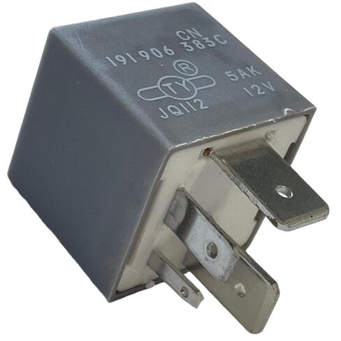 191906383C مرحل مضخة الوقود #167، 12V 40A 4-Pin SPST متوافق مع Audi A3 2009-2013، A4 2002-2005، TT/TTS 2013-2015 وVolkswagen CC 2014-2017، Eos 2014-2015 in Kuwait