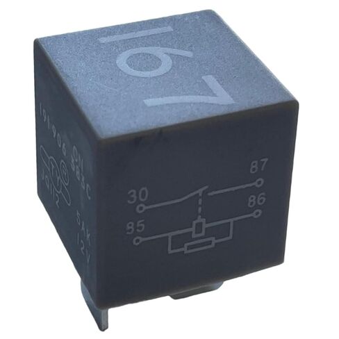 191906383C مرحل مضخة الوقود #167، 12V 40A 4-Pin SPST متوافق مع Audi A3 2009-2013، A4 2002-2005، TT/TTS 2013-2015 وVolkswagen CC 2014-2017، Eos 2014-2015 in Kuwait