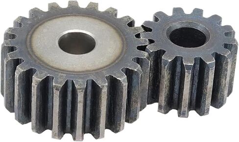 1.5M-12T/13T/14T/15T/16T/17T/18T/19T/20T/21T/22T SC45# ترس أسطواني من الصلب الكربوني ﻿1 قطعة (1.5M20T - التجويف 8 مم) in Kuwait
