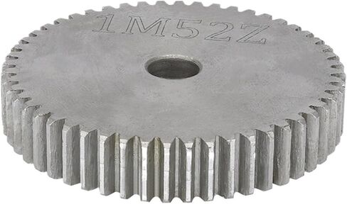 Cylindrical Gear 1M-51/52/53/54/55/56/57/58/59/60T SC45# Carbon Steel 1Pcs(1M54T - Bore 8 mm) in Saudi Arabia